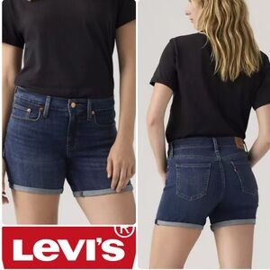 Levi's MID LENGTH DENIM SHORTS